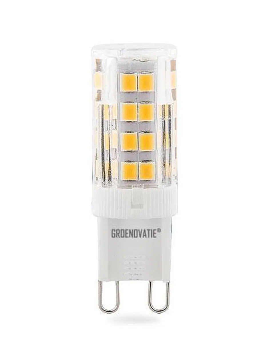 Groenovatie LED Lamp G9 4W - 6 Stuks - Warm Wit - afbeelding 3 van 6