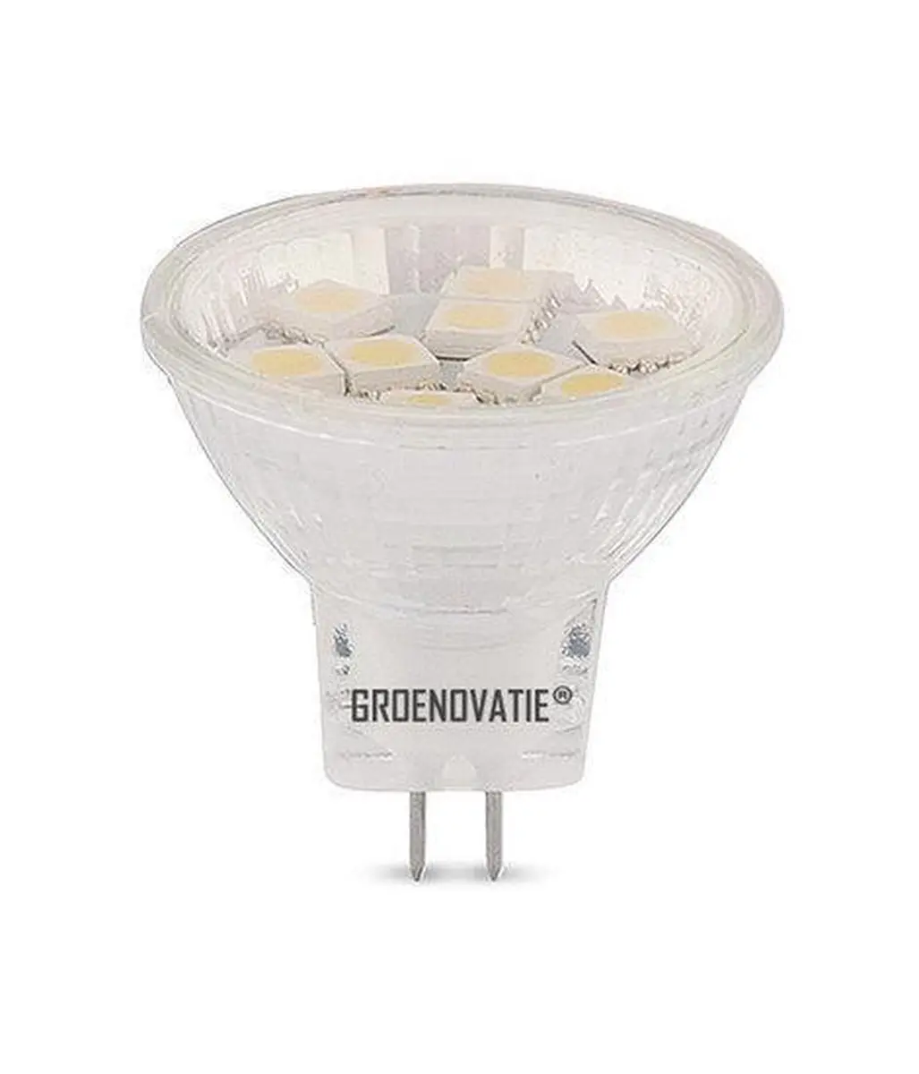 Groenovatie LED Spot GU4 2W Warm Wit - 10 Stuks - afbeelding 3 van 6