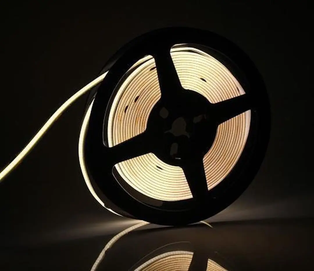 Groenovatie LED COB Strip 5m 24V - 5W/m - 360 LED Warm Wit - afbeelding 5 van 6