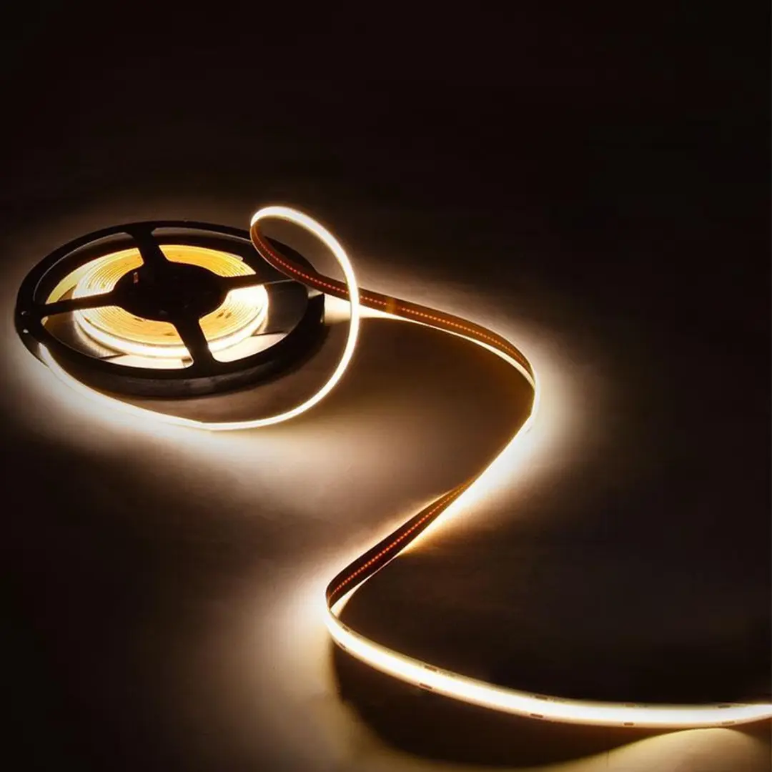 Groenovatie LED COB Strip 5m 24V - 5W/m - 360 LED Warm Wit - afbeelding 4 van 6