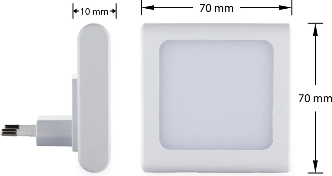 Groenovatie LED Nachtlampje met Lichtsensor - Warm Wit - 2 Stuks - afbeelding 5 van 6