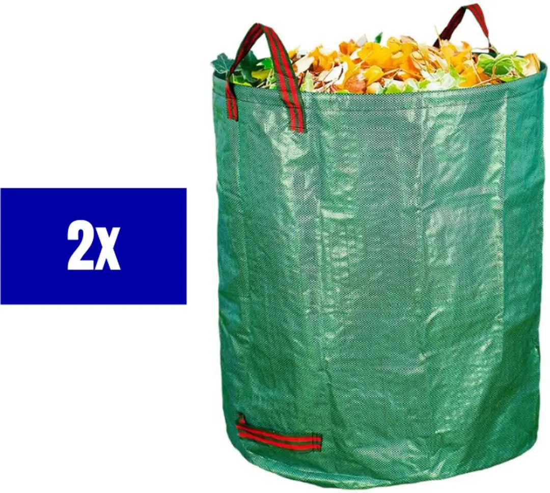 Pop-up groene tuinafvalzak