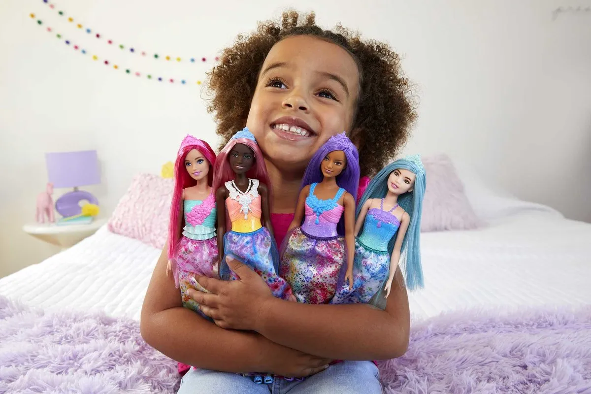 Barbie Dreamtopia Pop 28cm - Donker