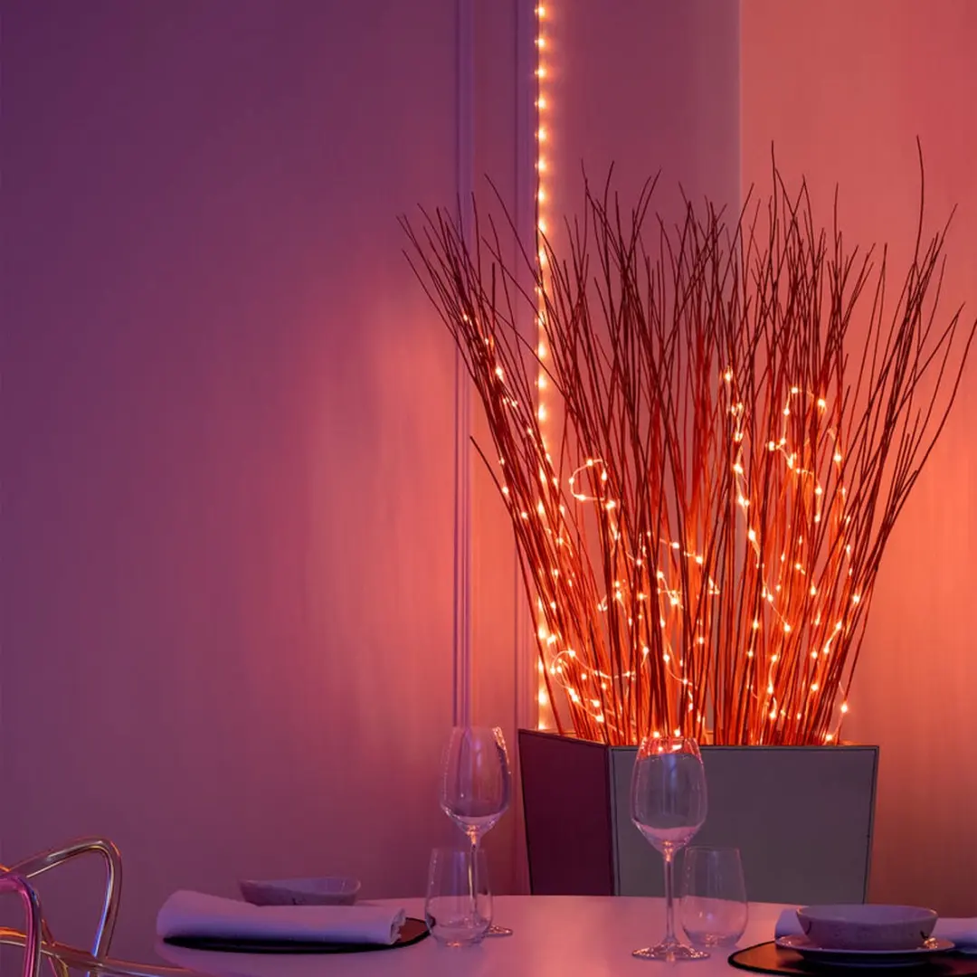 Twinkly Dots Flexibel LED Lichtsnoer 20m - 400 RGB - Zwart