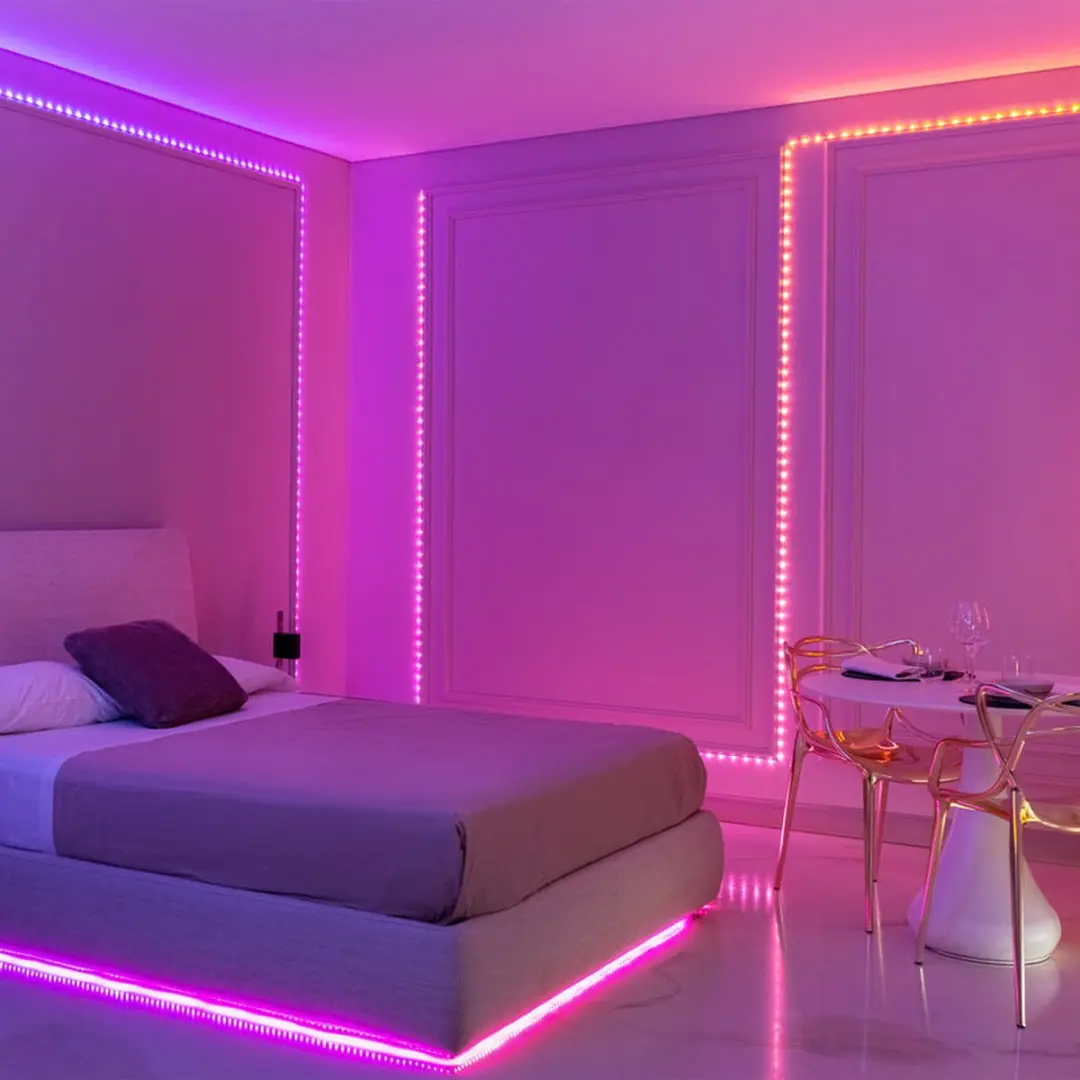 Twinkly Dots Flexibel LED Lichtsnoer 20m - 400 RGB - Zwart