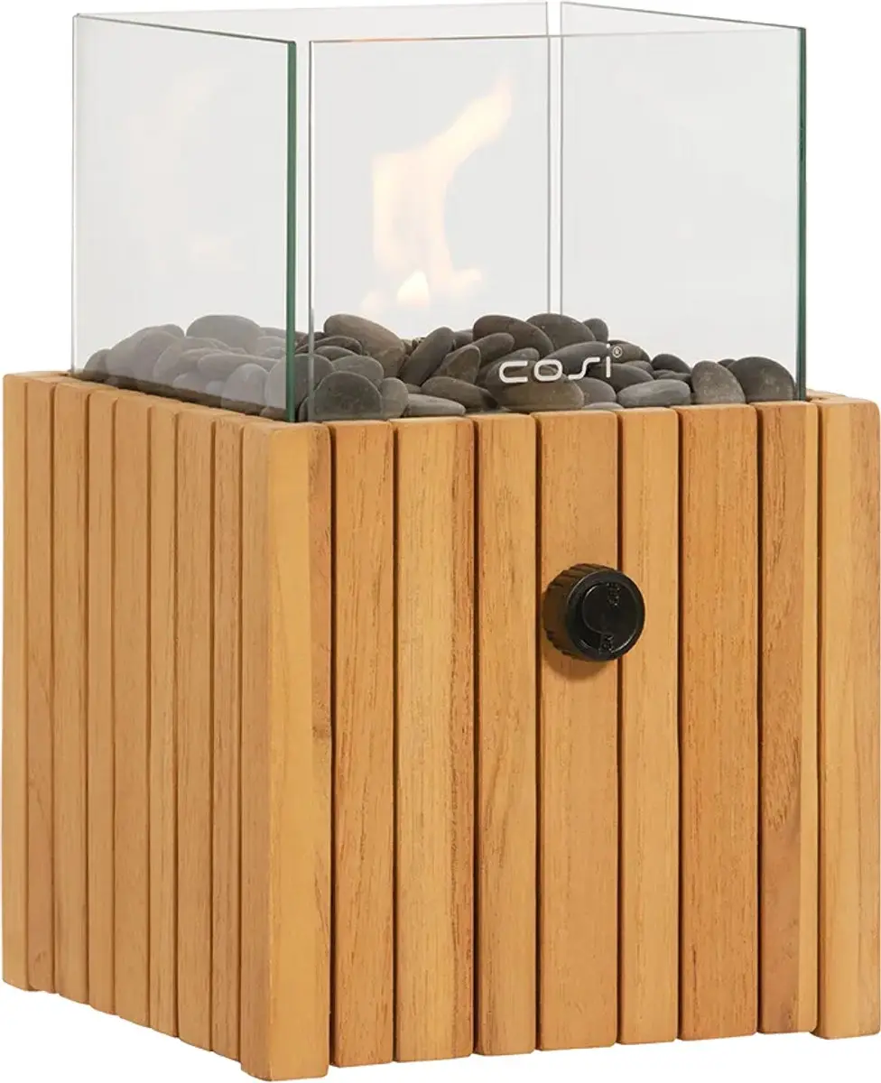 Cosi Cosiscoop Timber Square Gaslantaarn 300W - Bruin