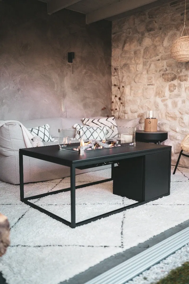 Cosi Fires Cosiloft Vuurtafel 120cm - 9000W - Zwart