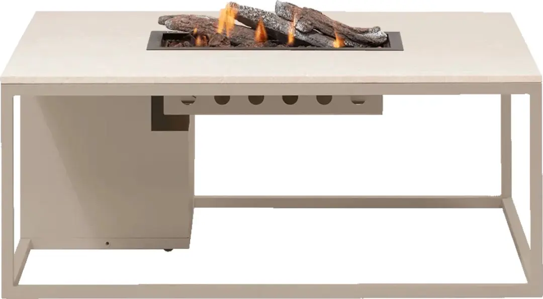 Cosi Cosiloft 120 Vuurtafel Sandy Beige / Stone Look 120 x 80 cm