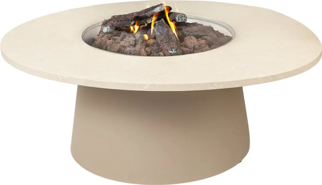 Cosi Cosidune Sandy Beige Vuurtafel 9000W