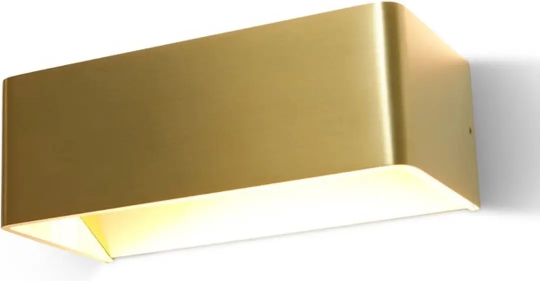 Artdelight Mainz Wandlamp LED 590lm Goud - 2700K