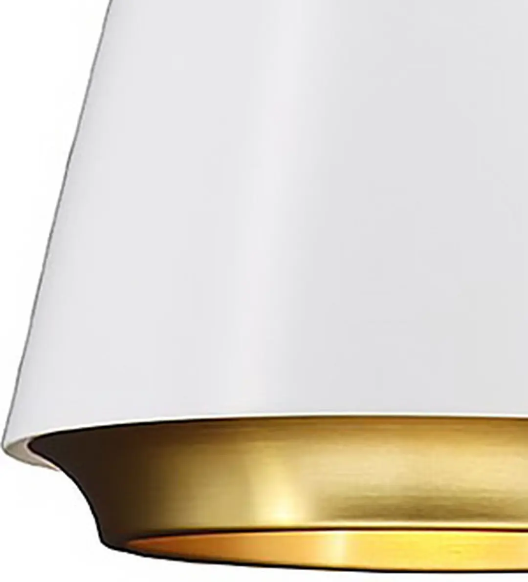 Artdelight Hanglamp Santiago Wit/Goud - E27 - Ø35cm