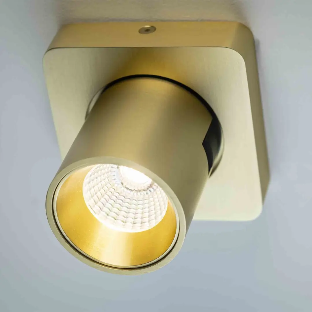 Artdelight Spot Laguna 1 Licht 10x10cm - Mat Goud