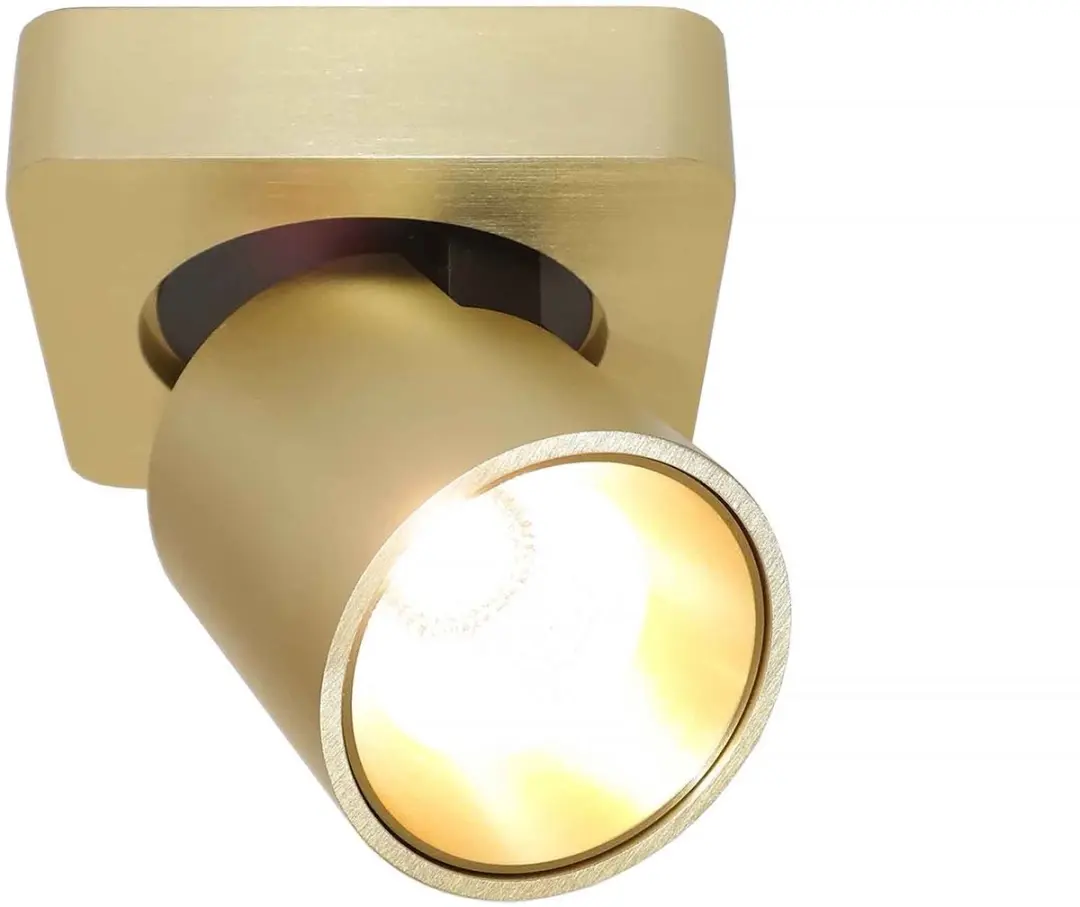 Artdelight Spot Laguna 1 Licht 10x10cm - Mat Goud