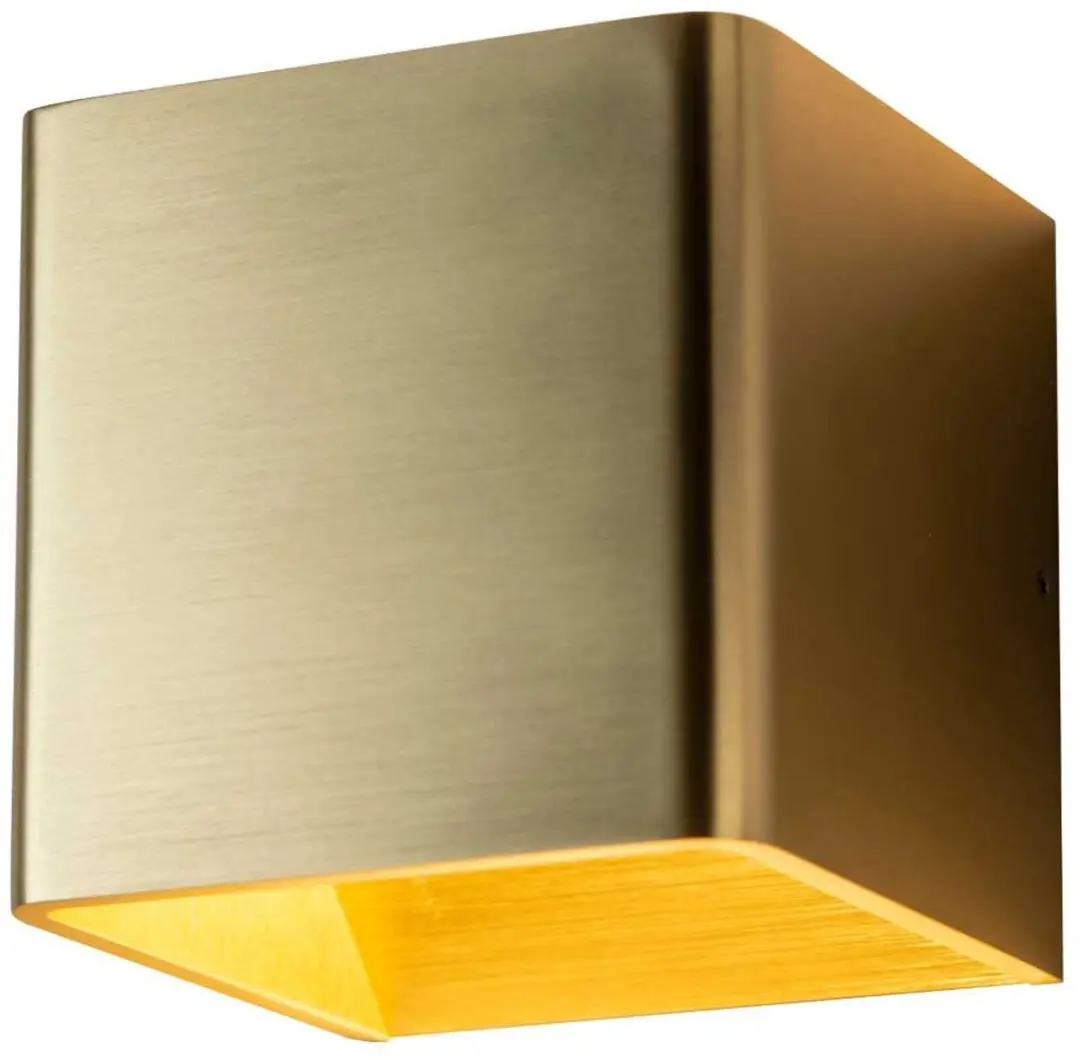 Artdelight Wandlamp Fulda 10x10cm - Goud