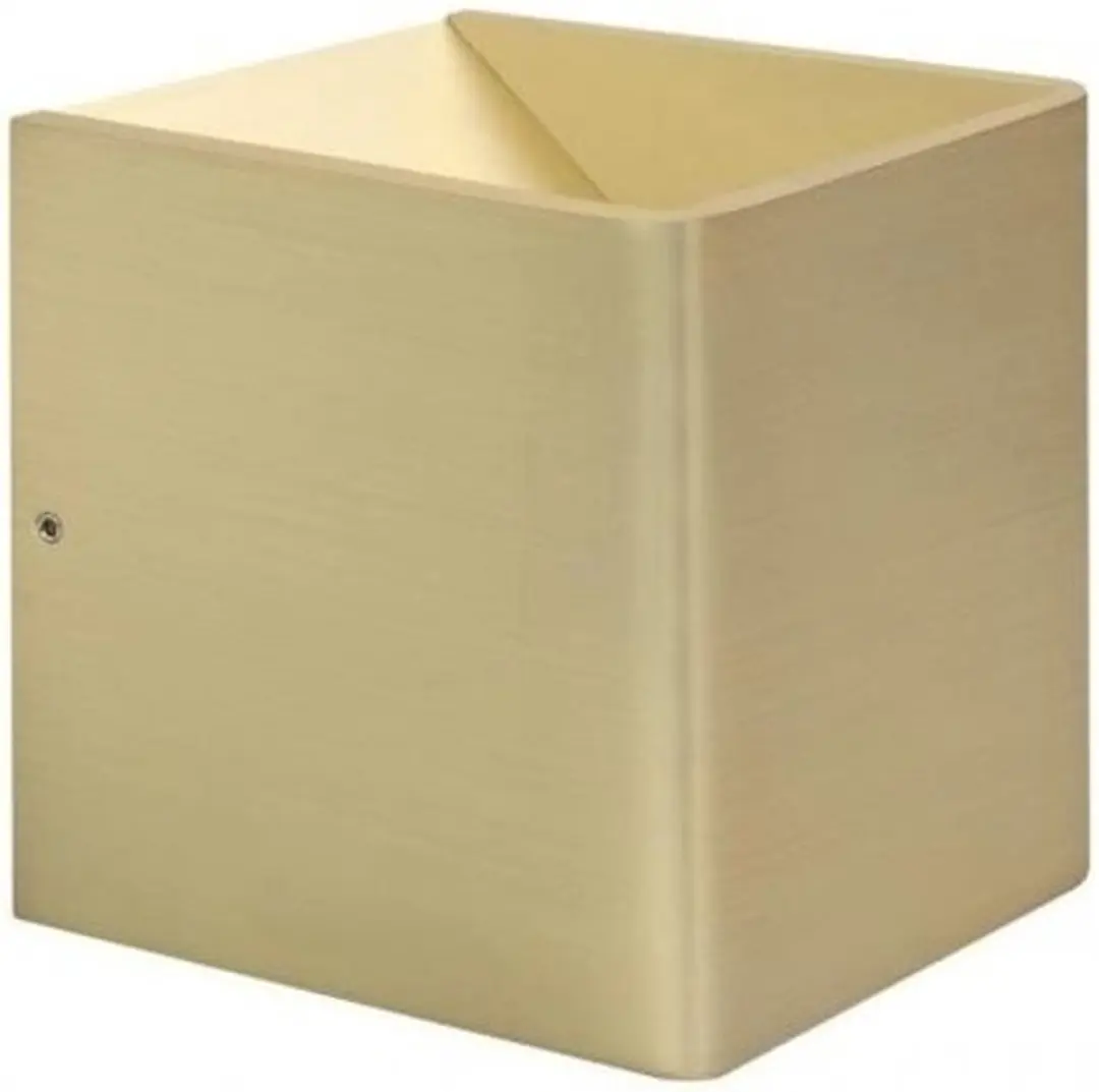 Artdelight Wandlamp Fulda 10x10cm - Goud