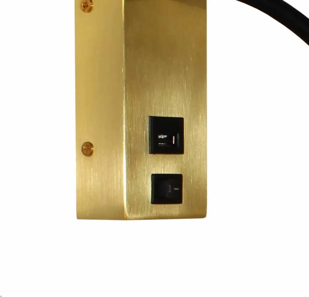 Artdelight Wandlamp Easy LED Goud - 15cm - 3000K