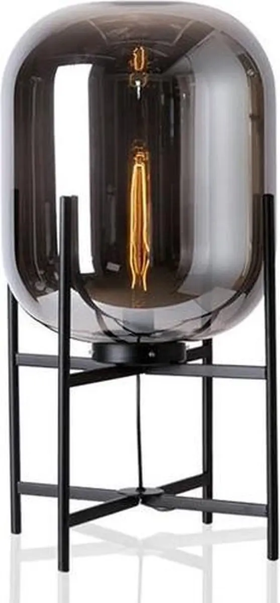 Groenovatie Smoke Glazen Tafellamp XL