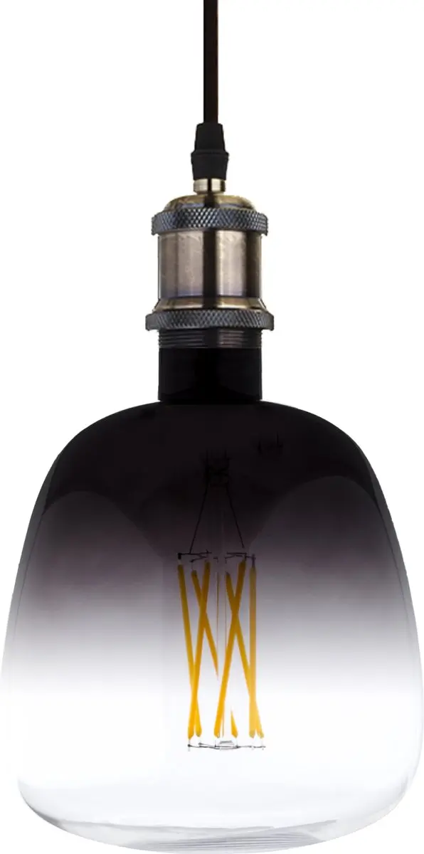 Groenovatie E27 LED Filament XL T145 Half Smoke - 6W Warm Wit Dimbaar - afbeelding 5 van 6