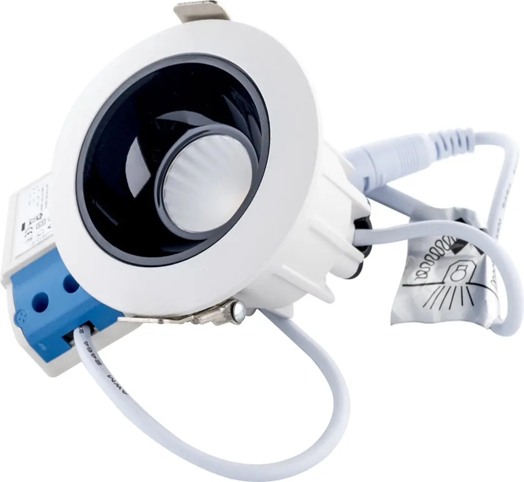 Groenovatie LED Inbouwspot 5W Dimbaar - Kantelbaar - Ø70mm - afbeelding 6 van 6