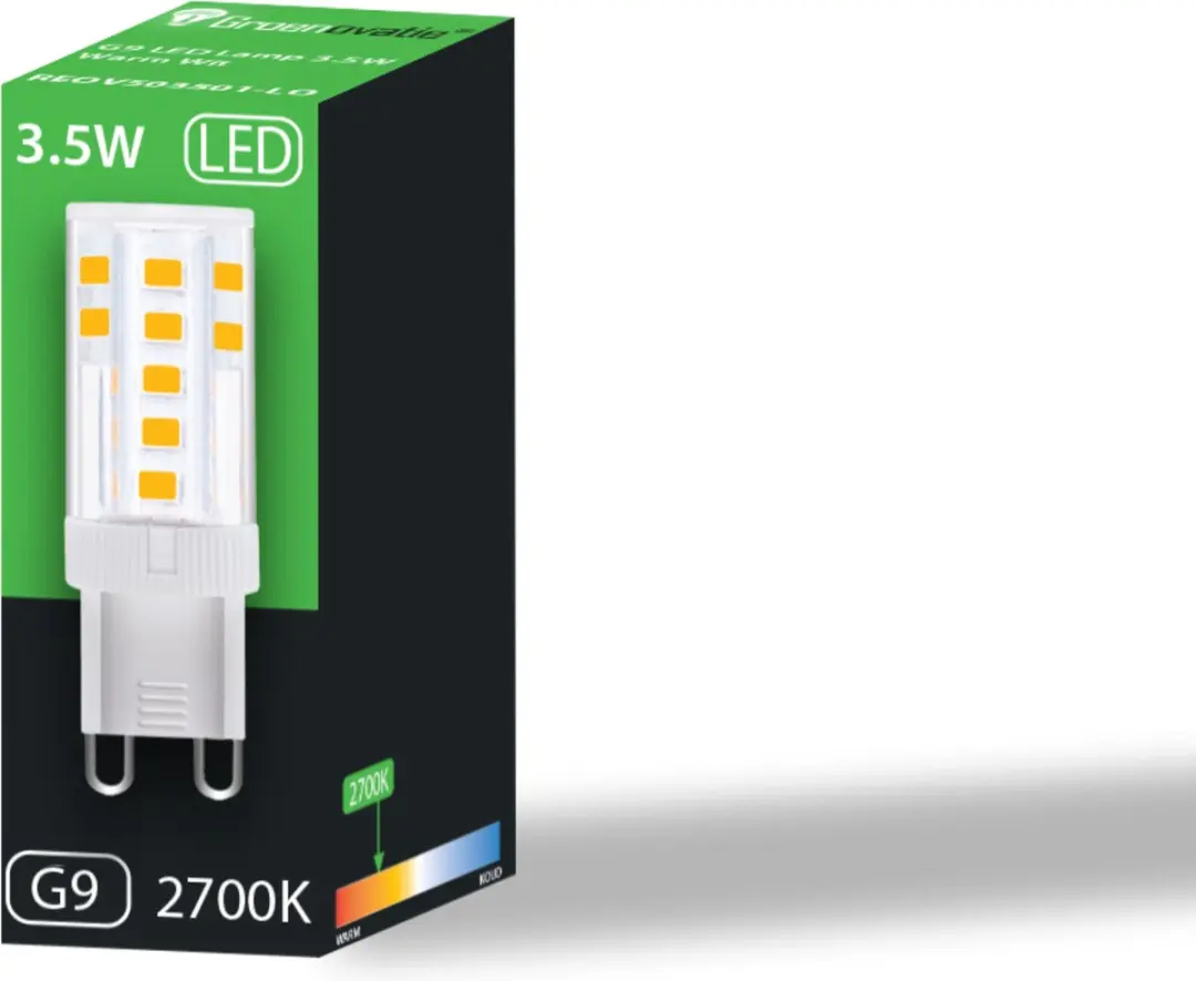 Groenovatie G9 LED Lamp 3.5W Warm Wit - afbeelding 5 van 5