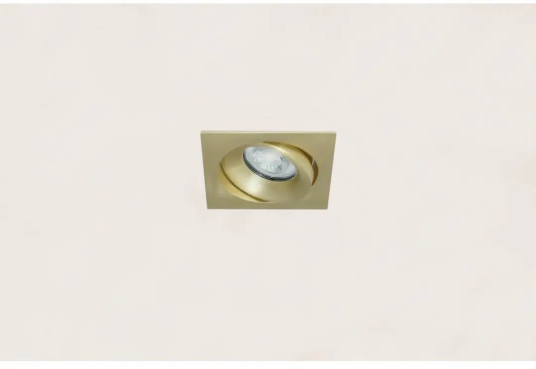 Artdelight Alice Inbouwspot 9cm GU10 - Mat Goud