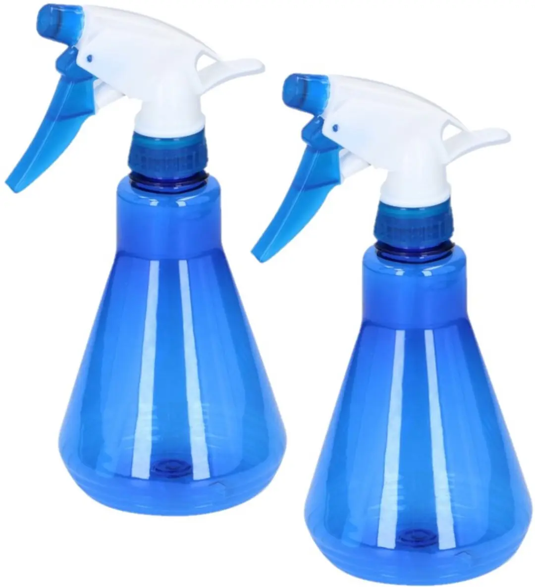 3x stuks plantenspuiten blauw 500 ml kunststof