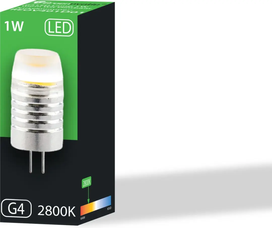 Groenovatie LED G4 Lamp 1W - Warm Wit - Ø12x29mm - afbeelding 6 van 6