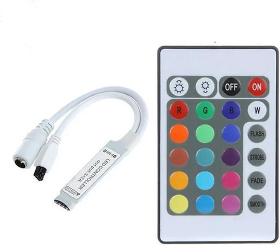 Groenovatie LED Strip RGB Controller Mini 24-knops