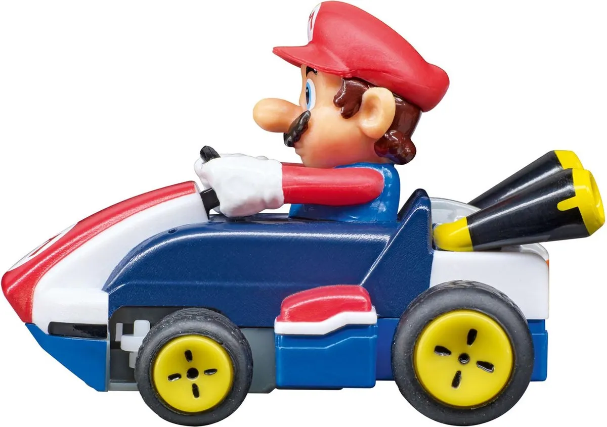 Carrera RC voertuig Auto - RC Mario Kart - Mini RC - Mario - Auto 2,4GHz RC Model Kant en Klaar - Carrera Bestuurbare Auto