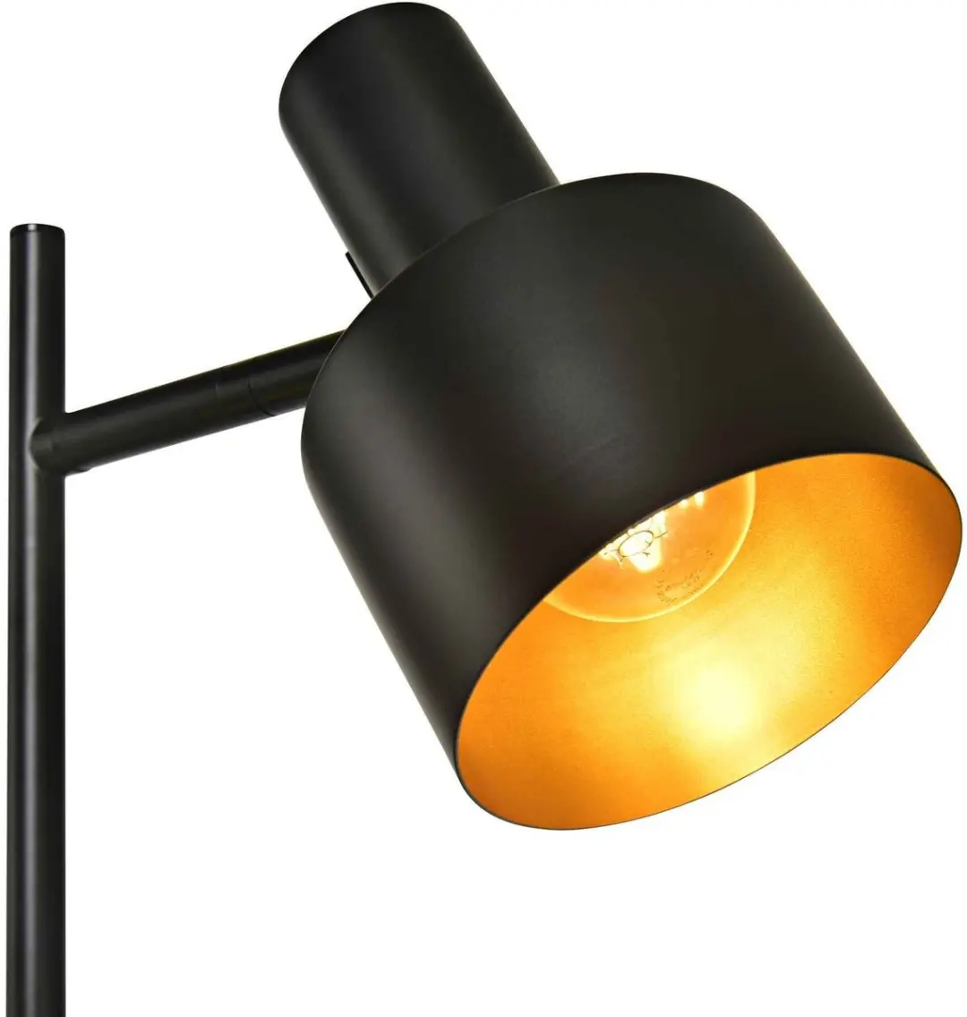 Artdelight Twinkle H Tafellamp - 35W - 58cm - Zwart