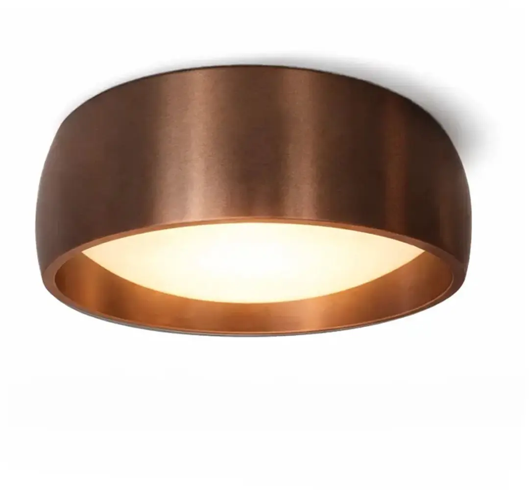 Artdelight Montana Plafondlamp Ø15cm - Brons