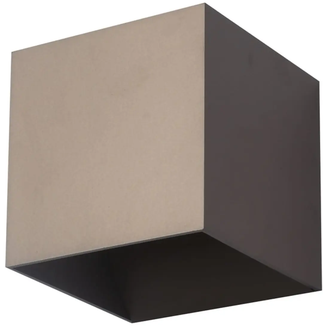 Artdelight Gymm Wandlamp 10x10cm - Goud - Warm wit 33W