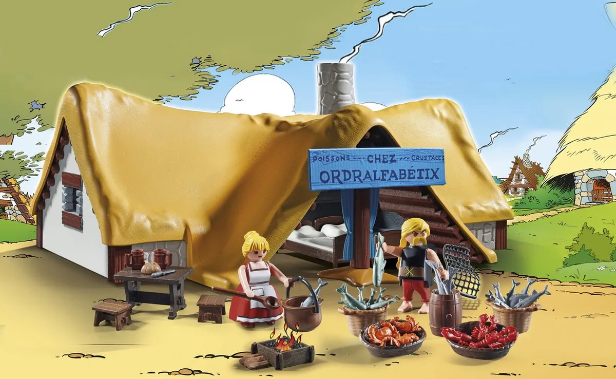 Playmobil Astérix De Hut van Hoefnix 71266 - Multicolor