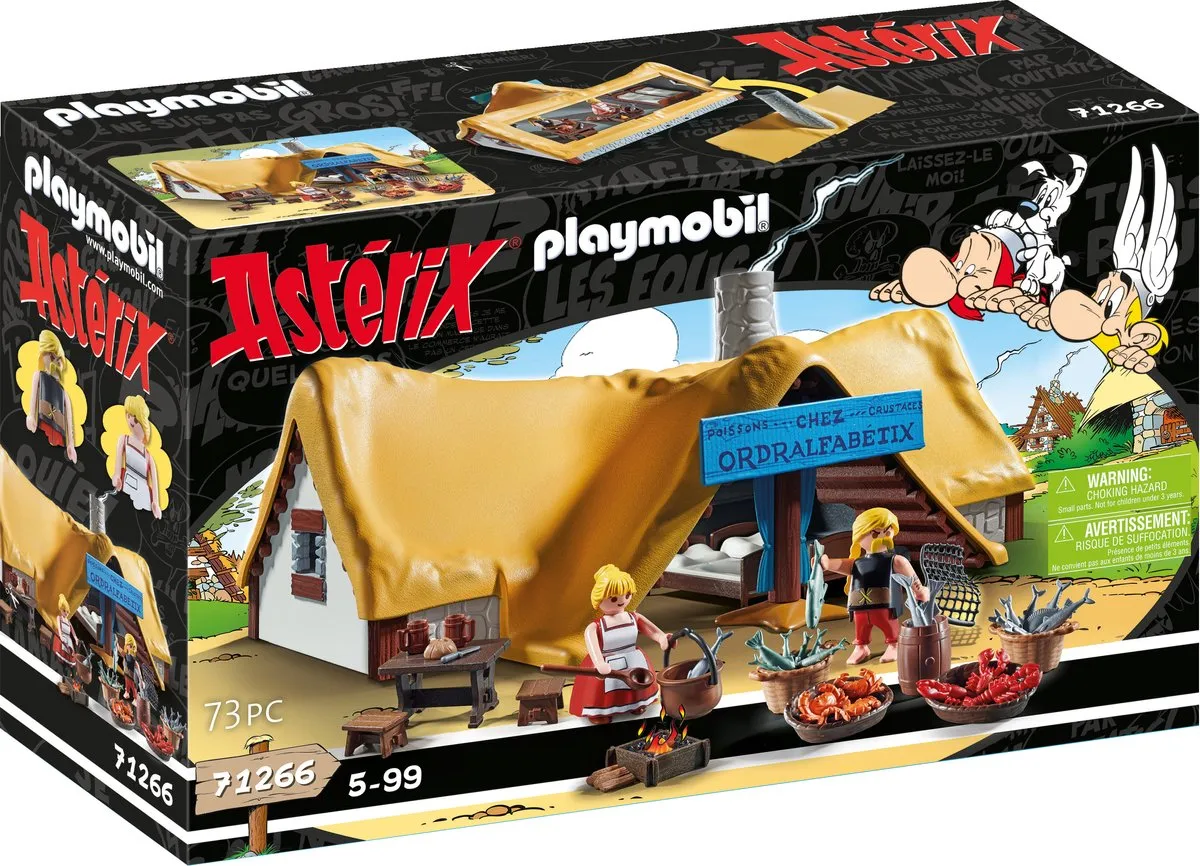 Playmobil Astérix De Hut van Hoefnix 71266 - Multicolor
