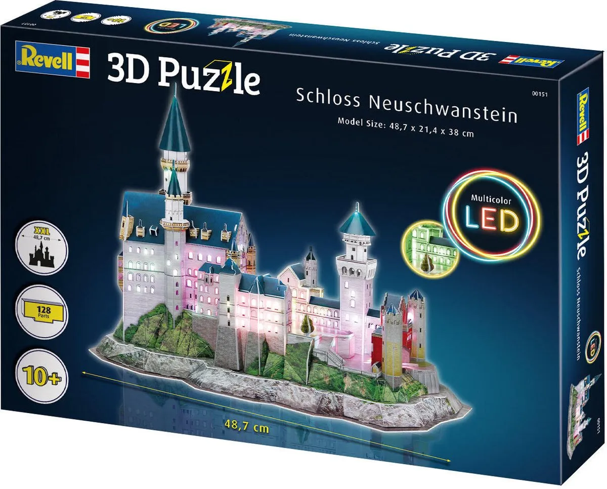 Revell 00151 3D Puzzel Schloss Neuschwanstein