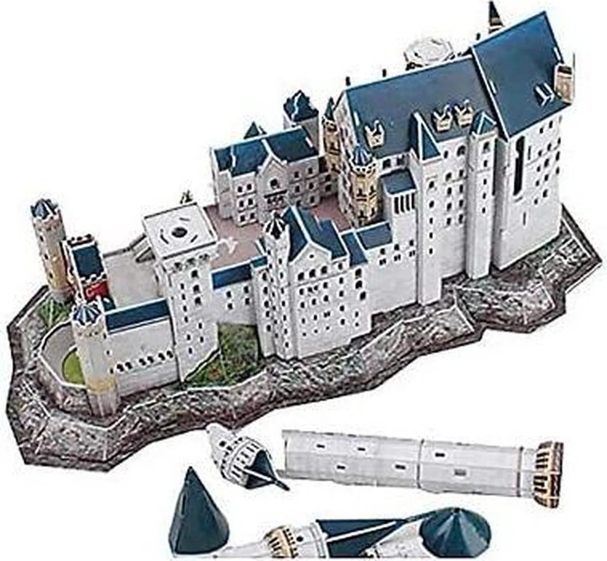 Revell 00151 3D Puzzel Schloss Neuschwanstein - LED Edition - 128 Stuks - Multi