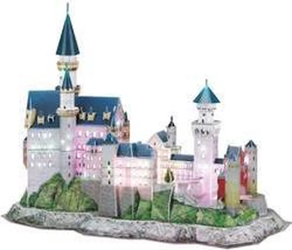 Revell 00151 3D Puzzel Schloss Neuschwanstein - LED Edition - 128 Stuks - Multi