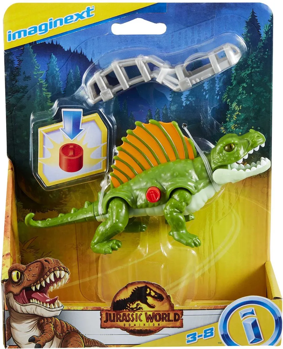 Fisher-Price Imaginext Jurassic World Dimetrodon GVV96 - Speelgoed - Meerkleurig