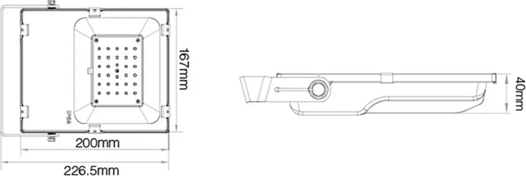 Mi-Light MiBoxer RGB+CCT LED Schijnwerper 30W - IP65 - Zwart - afbeelding 5 van 6