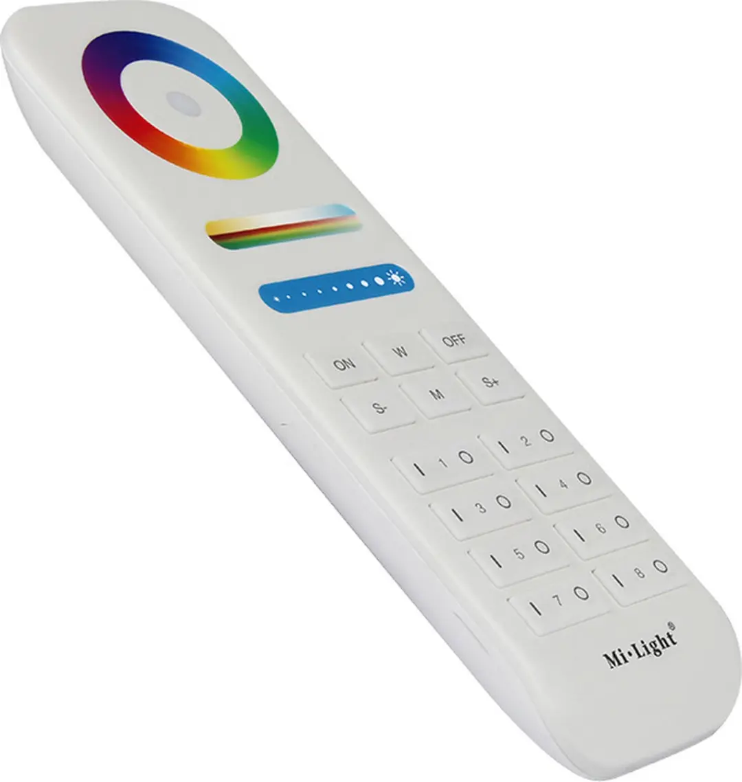 Mi-Light Mi-Boxer FUT089 8-Zone RGB+CCT Afstandsbediening - Zwart