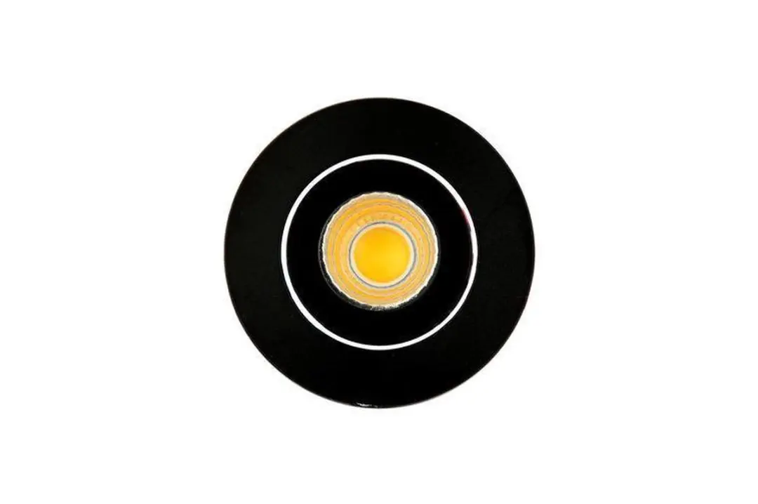 Groenovatie Inbouwspot LED 3W - Ø53mm - 6 Stuks - Zwart - afbeelding 6 van 6