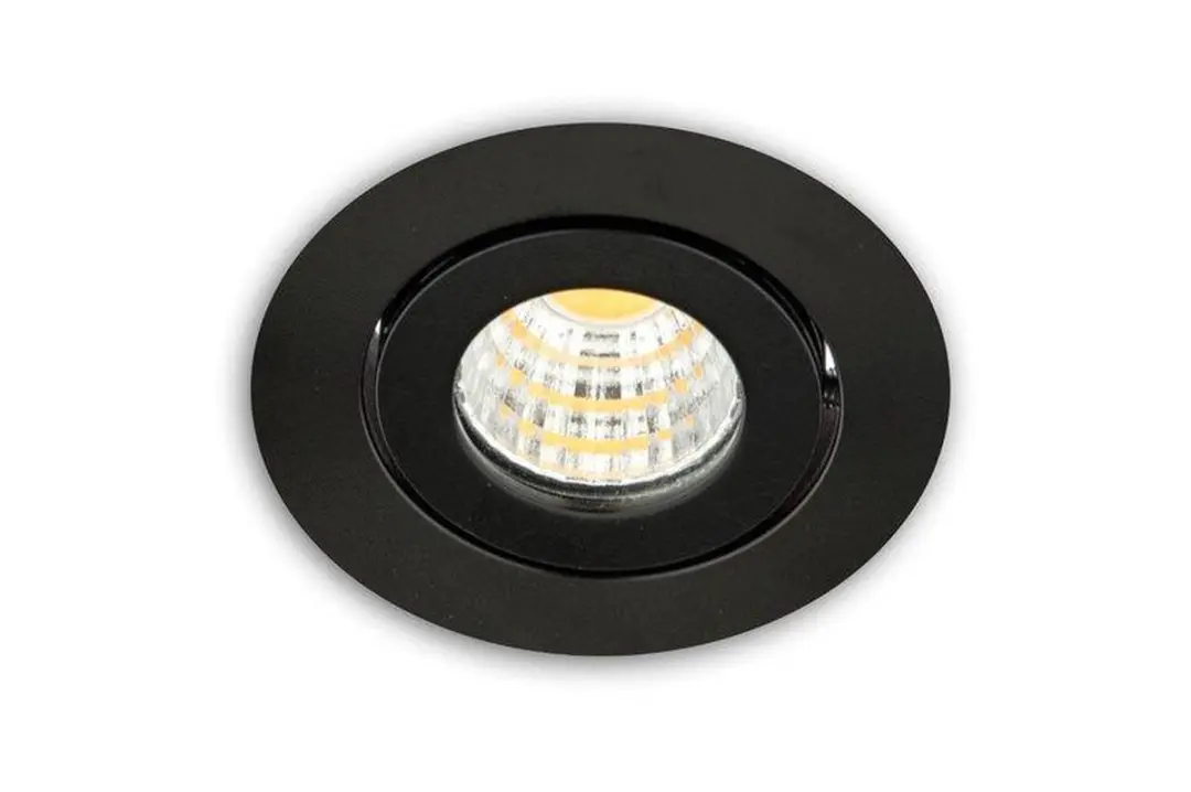 Groenovatie Inbouwspot LED 3W - Ø53mm - 6 Stuks - Zwart