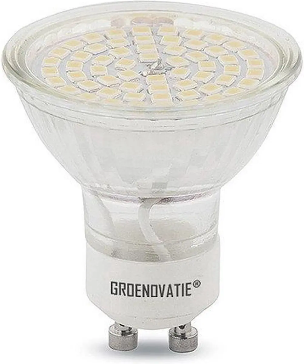 Groenovatie LED Spot GU10 5W Warm Wit - 6 Stuks