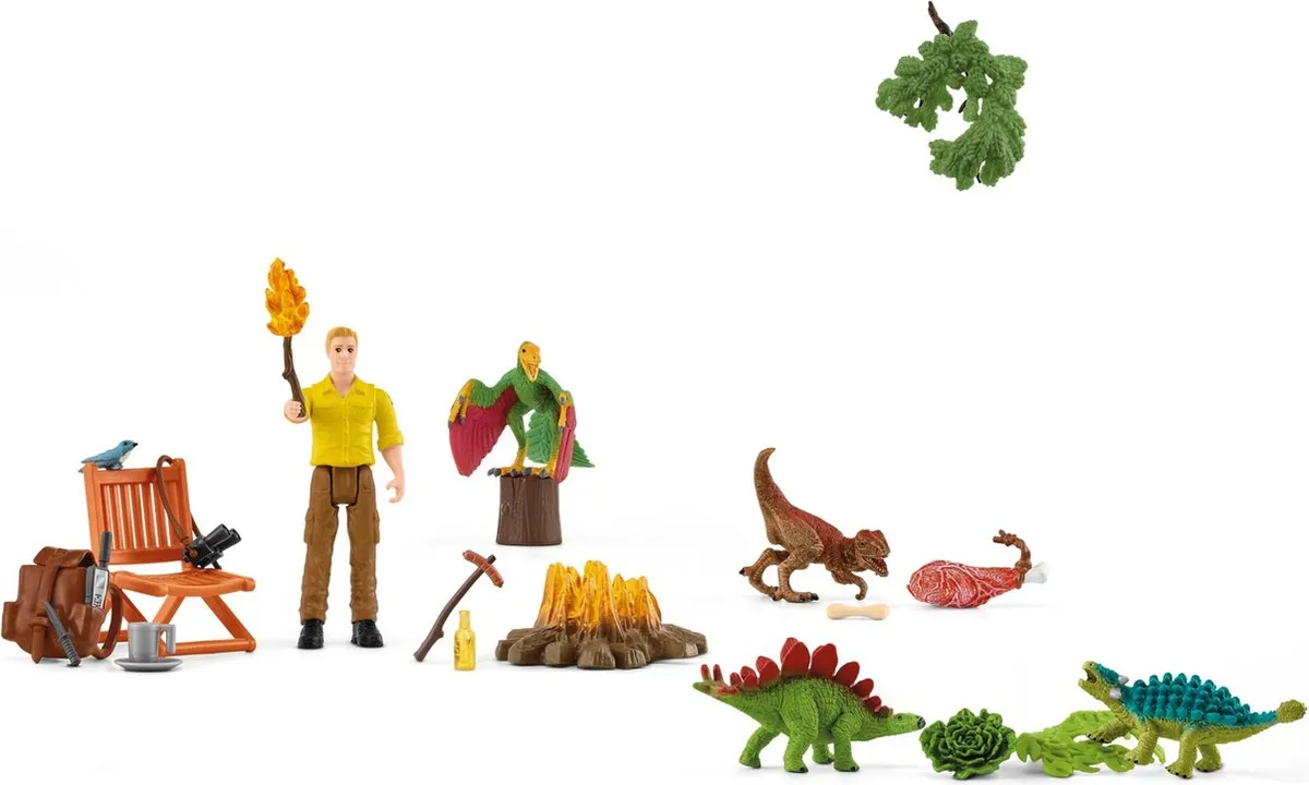 Schleich Dinosaurs Adventskalender 2022 - 98644 - Multikleur