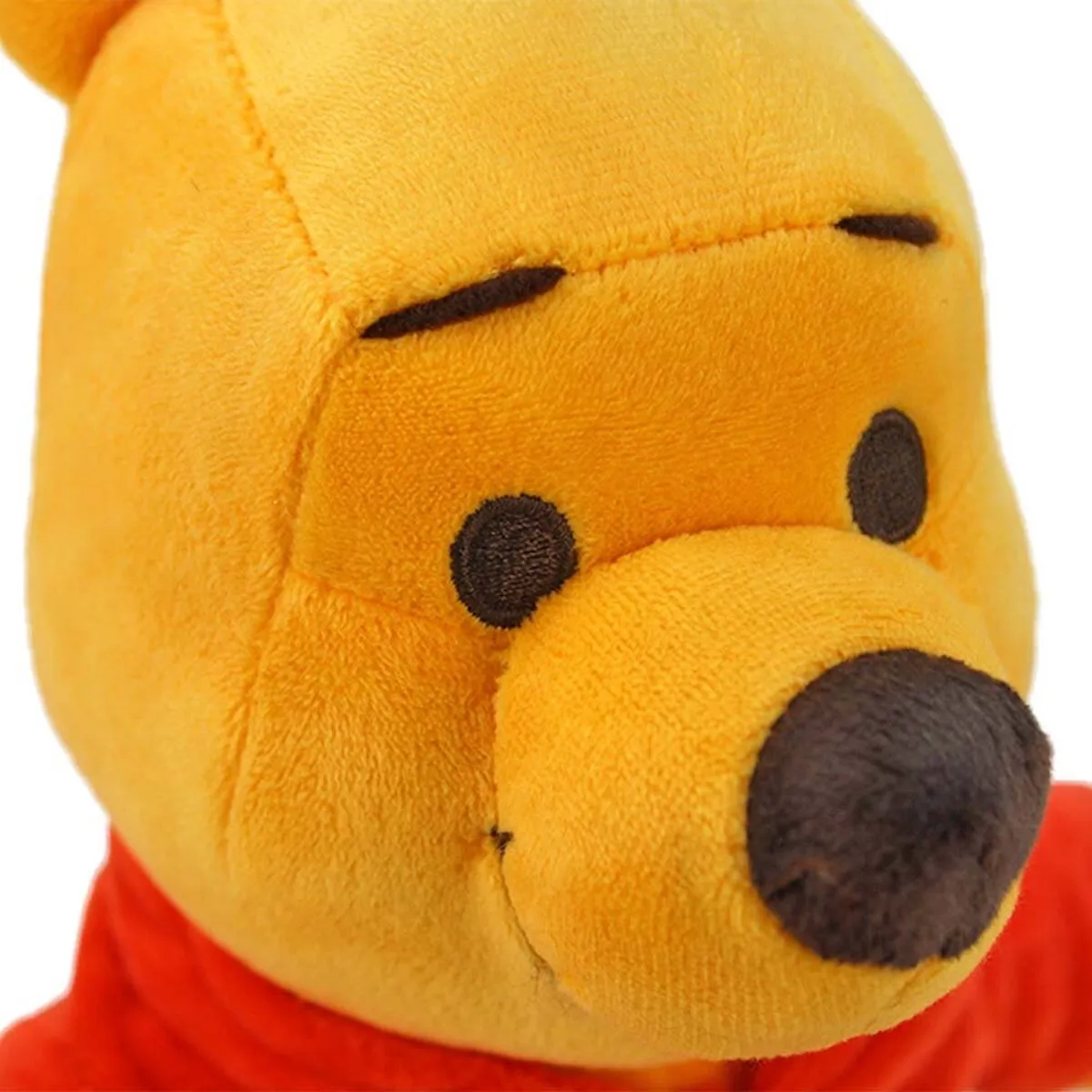 Disney Winnie de Poeh Knuffel Geluid DTHHL46 - 30cm - Geel/Rood