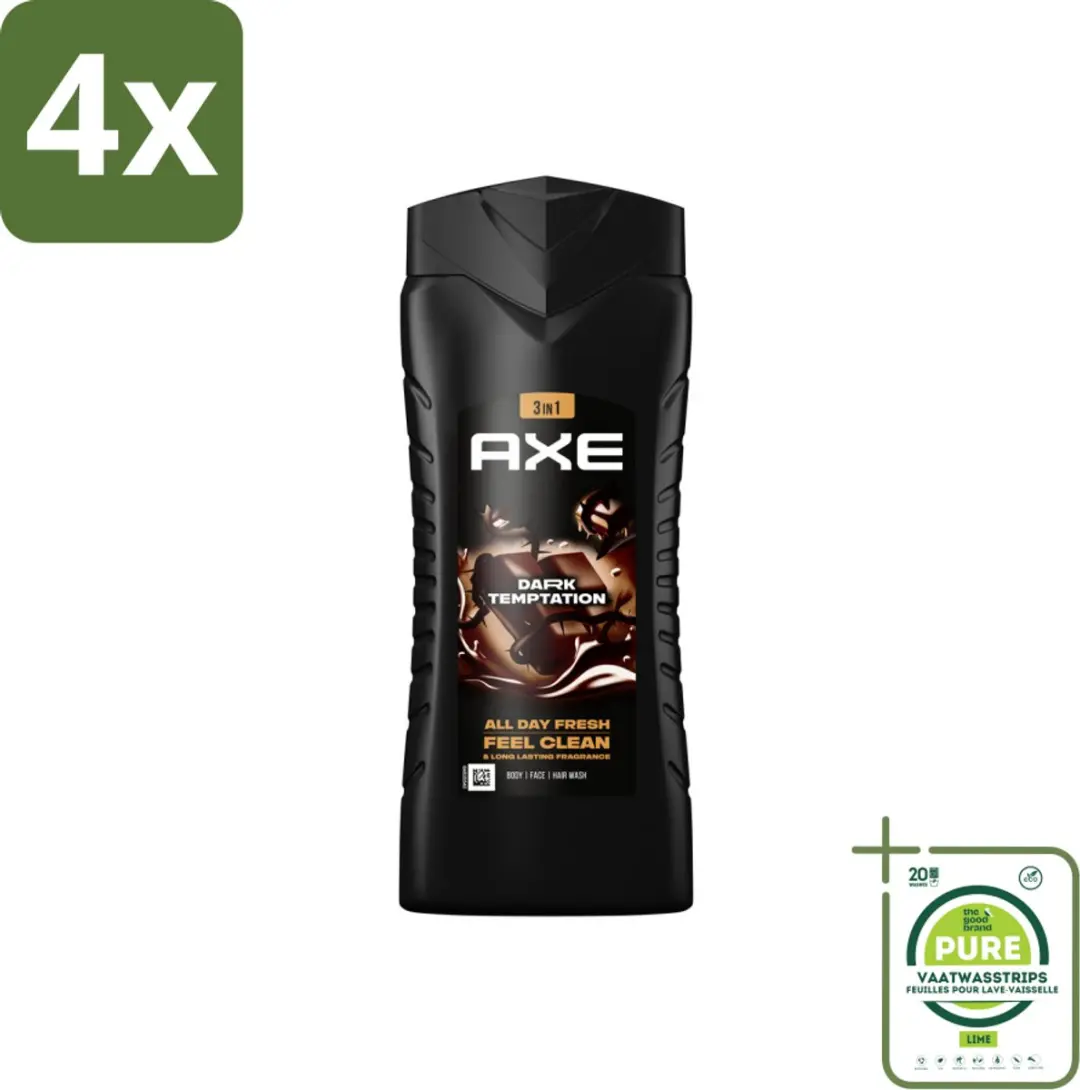 Axe 3-in-1 Douchegel XL Dark Temptation 400 ml