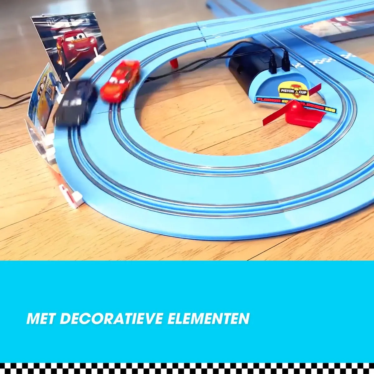Carrera FIRST Racebaan Disney Pixar Cars Power Duel CAR20063038 - 2,4m