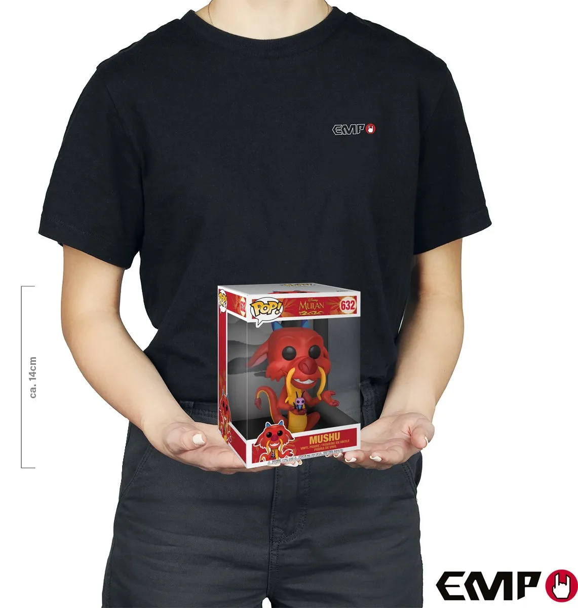 Funko Pop! Mulan Mushu Jumbo Vinylfiguur 45742 - afbeelding 3 van 6