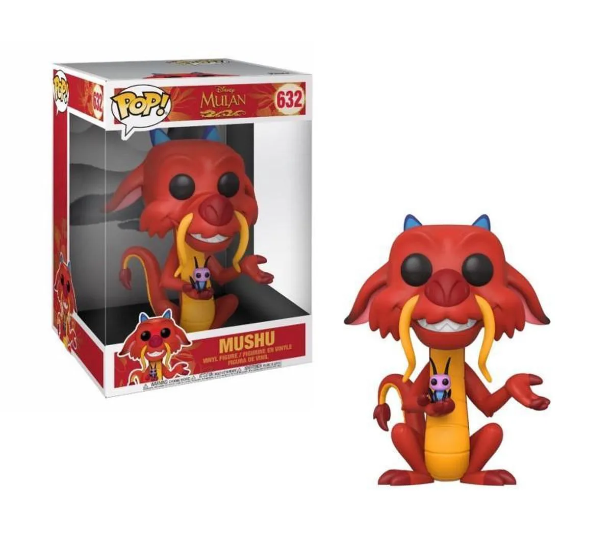 Funko Pop! Mulan Mushu Jumbo Vinylfiguur 45742 - afbeelding 5 van 6