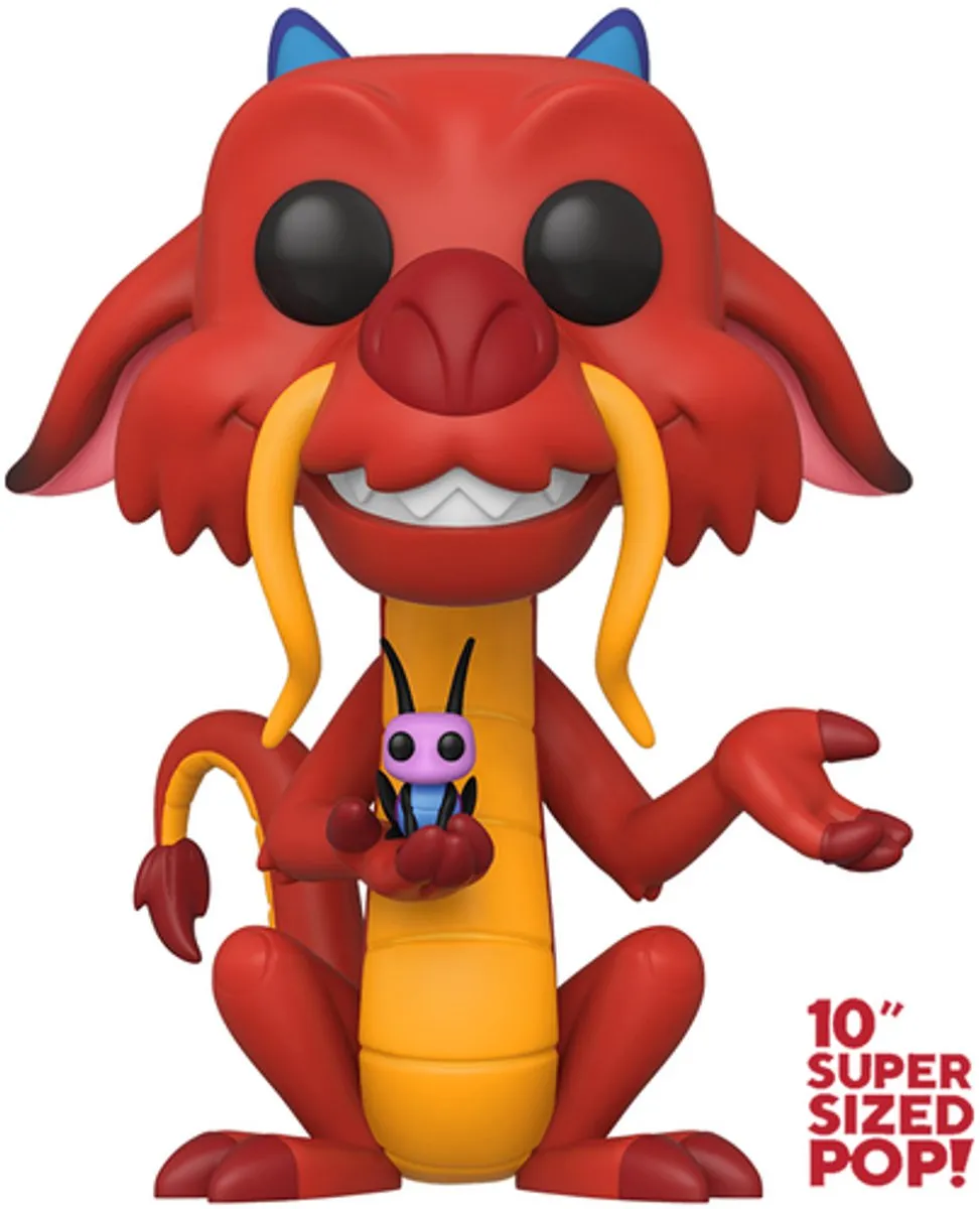 Funko Pop! Mulan Mushu Jumbo Vinylfiguur 45742 - afbeelding 4 van 6
